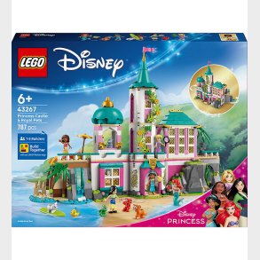 LEGO Disney - Prinsesseslot Og Royale Kledyr 43267 - 787 Dele