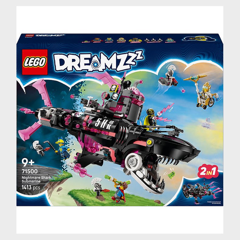 LEGO® DREAMZzz - Mareridtshaj-ub�d 71500 - 1413 Dele