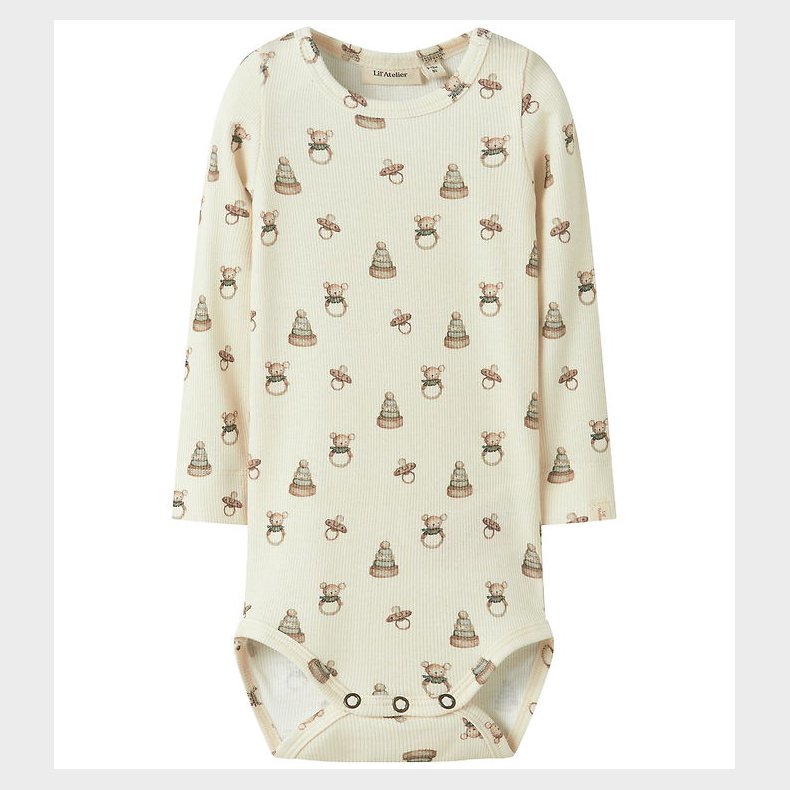 Lil' Atelier Body l/ - Rib - NbnGavo - Turtledove/Toy