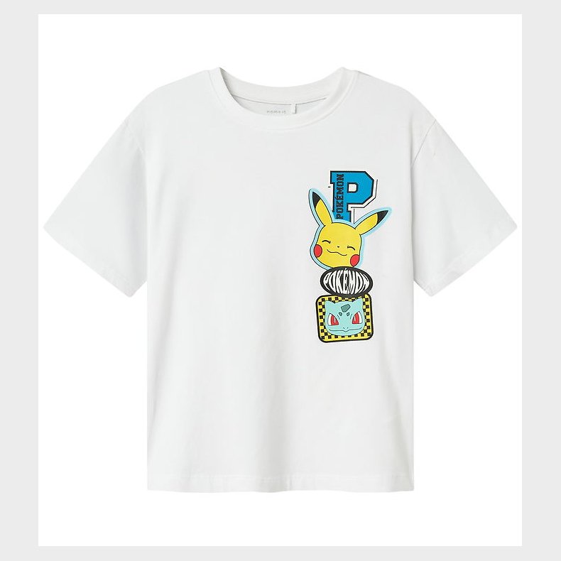 Name It T-shirt - Noos - NkmJeno - Pokmon - Bright White