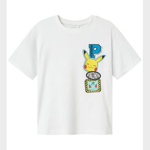 Name It T-shirt - Noos - NkmJeno - Pokmon - Bright White