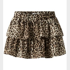 Name It Nederdel - NkfVinaya - Noos - Black/Leopard AOP