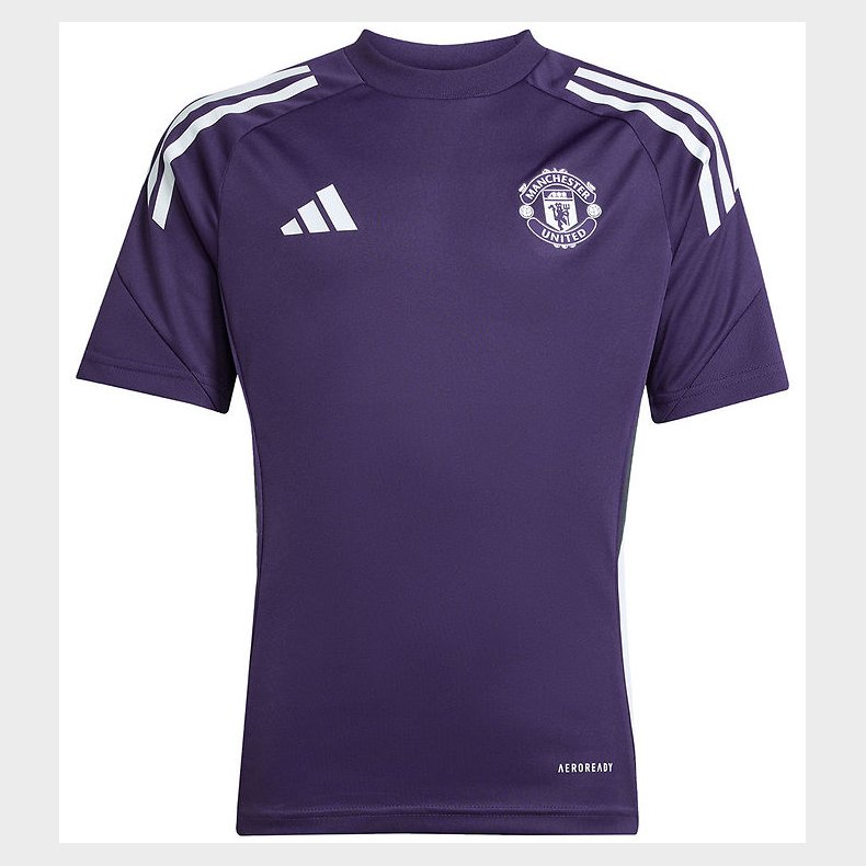 adidas Performance Fodboldtrje - MUFC TR JSY Y - AURPLU/WHITE/B