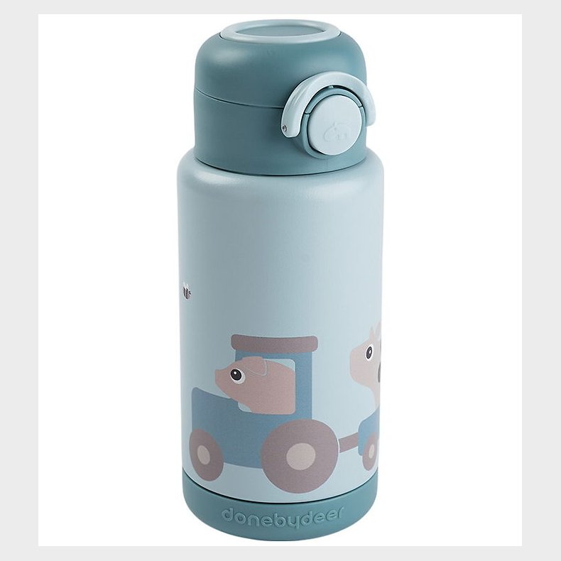 Done by Deer Termoflaske - 340 ml - Tiny Farm - Bl�