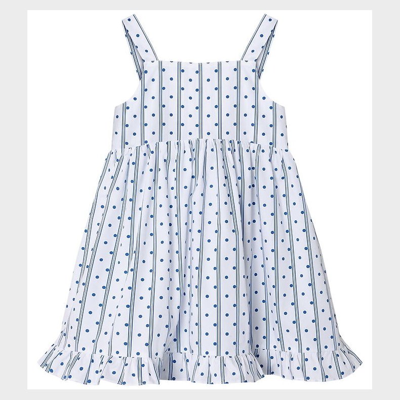 Fliink Kjole - Polka - Cloud Dancer Dot Aop