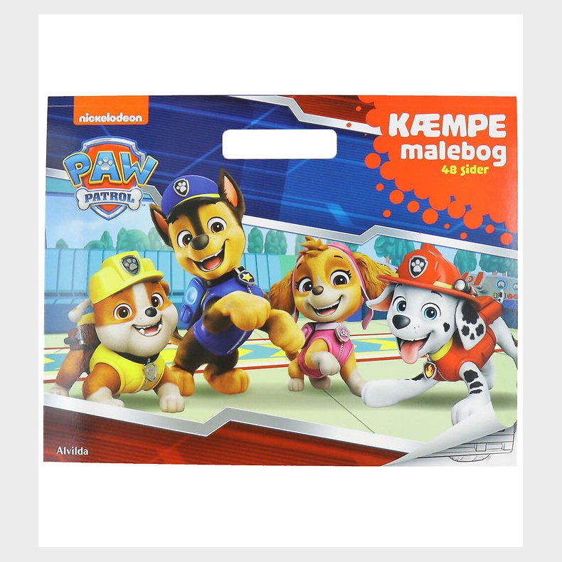 Alvilda Malebog - 48 Sider - Paw Patrol