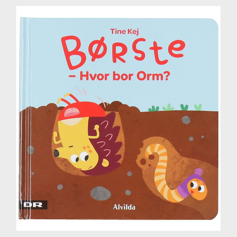 Alvilda Bog - Minisjang - B�rste - Hvor Bor Orm ? - Dansk