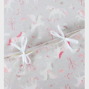 Nrgaard Madsens Sengetj - Baby - Gr m. Pink Enhjrninger