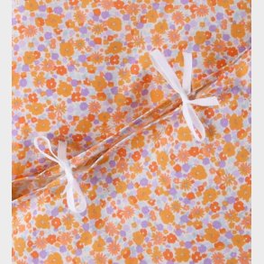 Nrgaard Madsens Sengetj - Voksen - Blomsterflor i Orange/Lilla