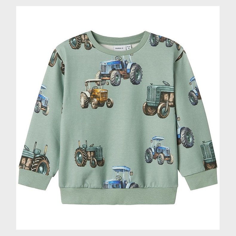 Name It Sweatshirt - NmmLudvig - Jadeite