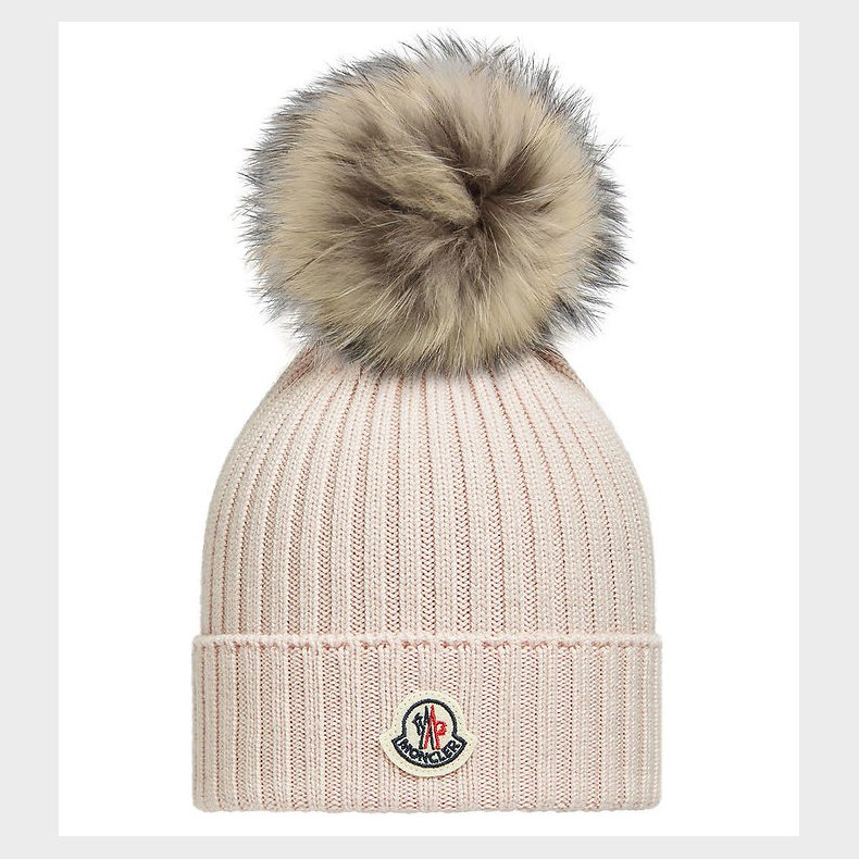 Moncler Hue - Strik - Uld - Light Grey m. Kvast