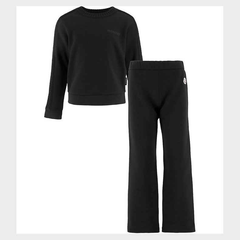 Moncler S�t - Bluse/Bukser - Strik - Sort