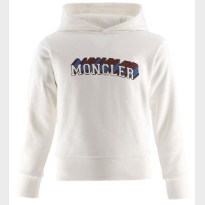 Moncler Httetrje - Hvid m. Print