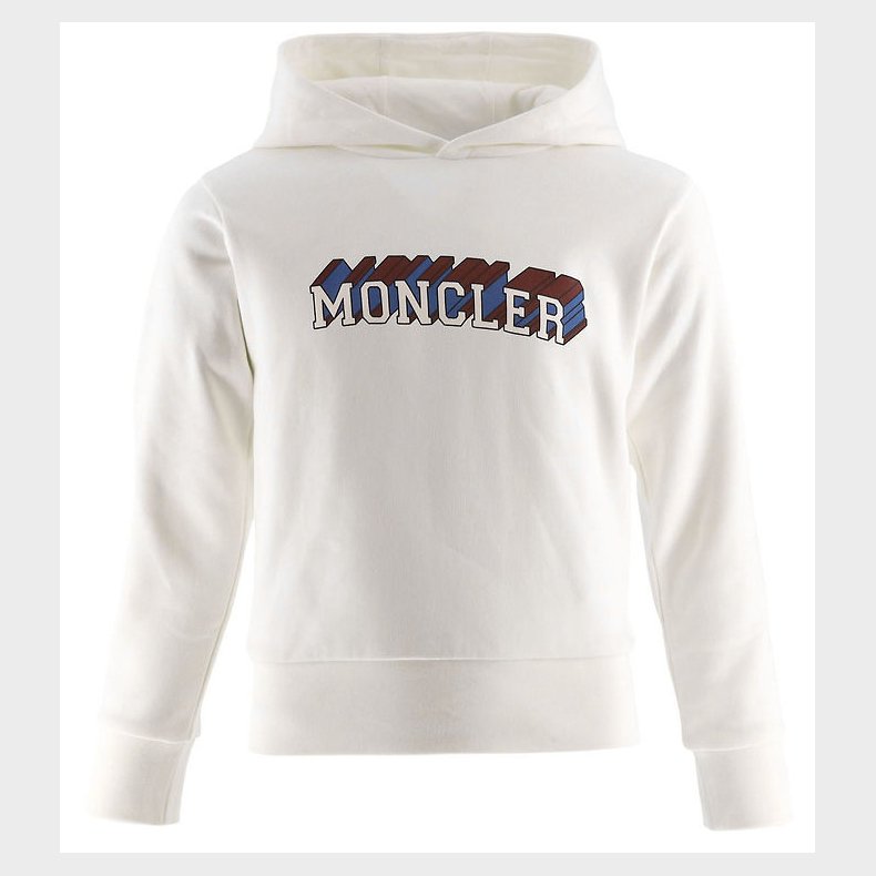 Moncler H�ttetr�je - Hvid m. Print