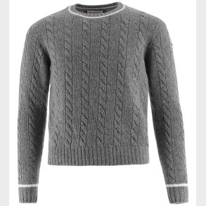 Moncler Bluse - Strik - Medium Grey