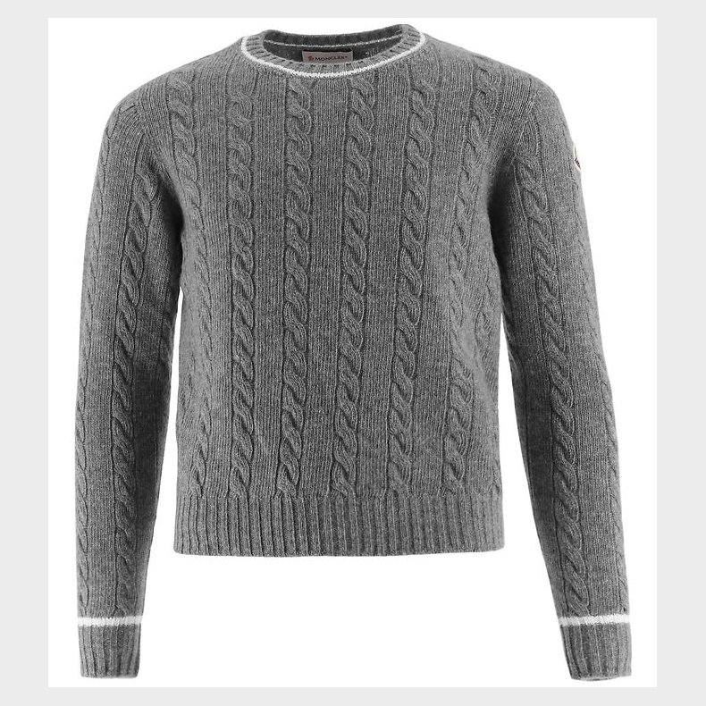 Moncler Bluse - Strik - Medium Grey