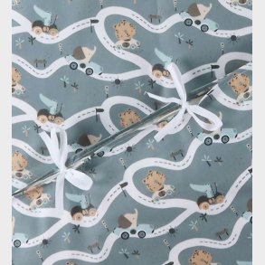 Nrgaard Madsens Sengetj - Junior - Gr m. Biler p Snoede Veje