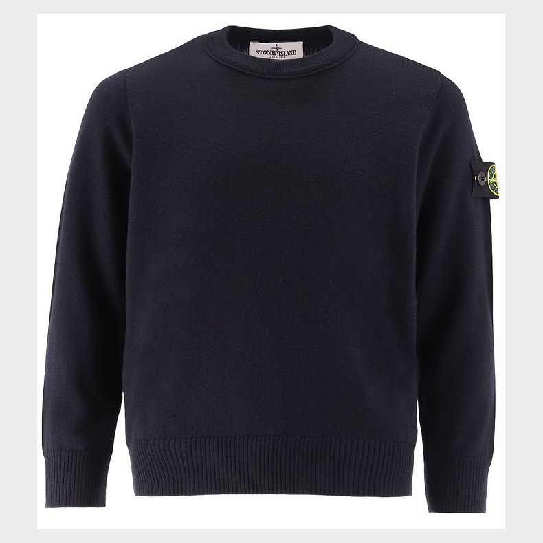 Stone Island Bluse - Uld - Navy