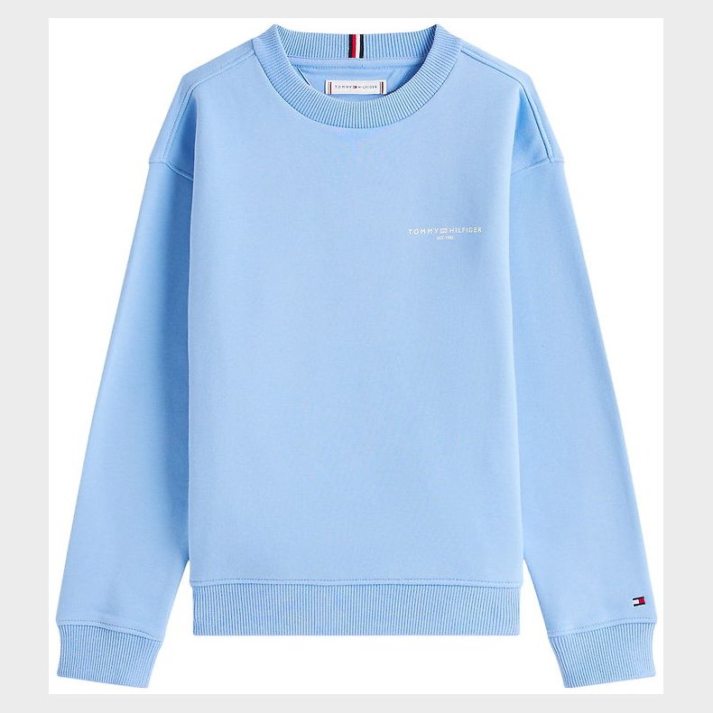 Tommy Hilfiger Sweatshirt - Mini Corp - Cloudy Blue