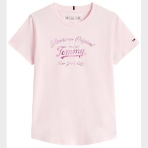 Tommy Hilfiger T-shirt - Tommy Script - Light Pink