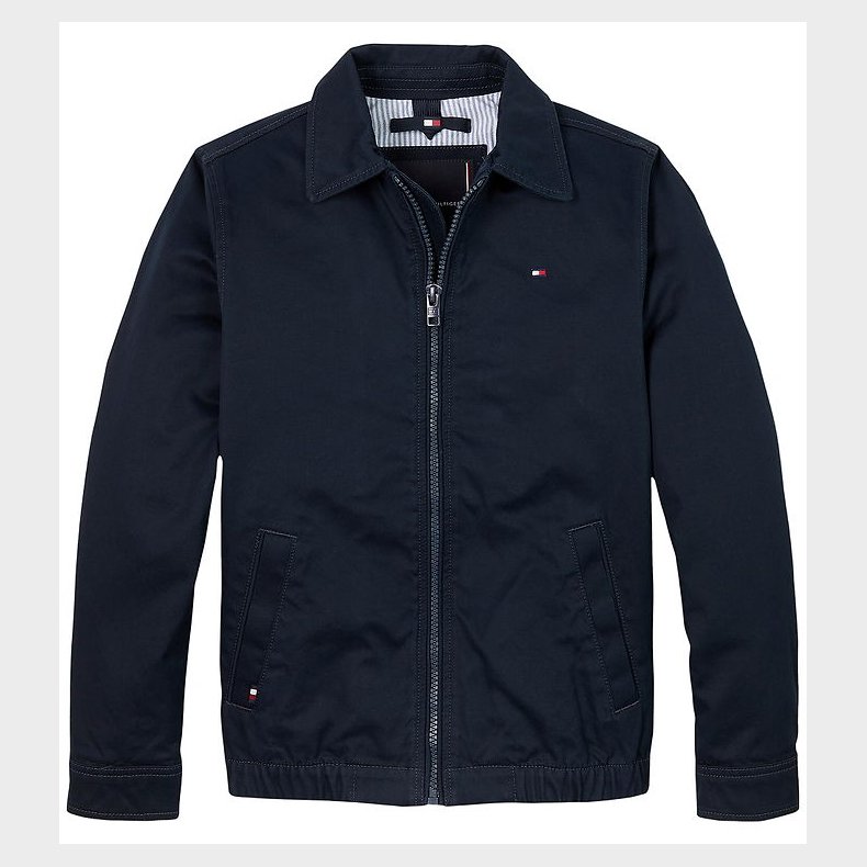 Tommy Hilfiger Jakke - Cotton Ivy - Dark Night Navy