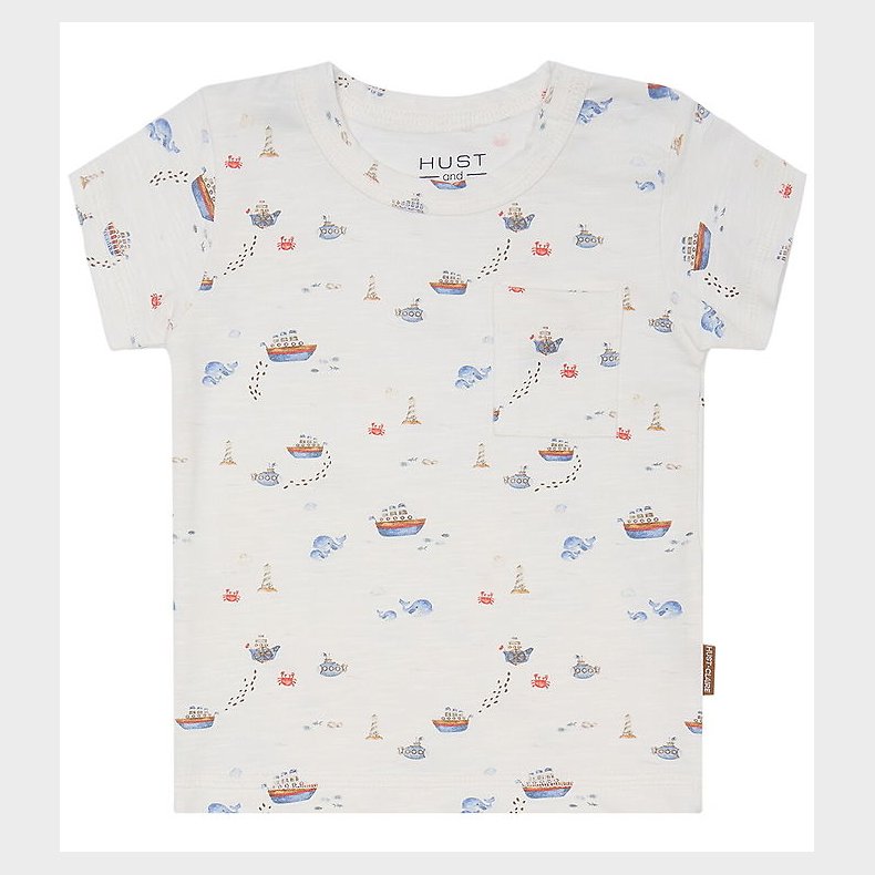 Hust and Claire T-shirt - August - Ivory