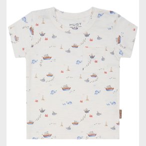 Hust and Claire T-shirt - August - Ivory