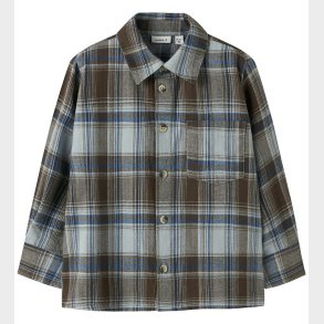 Name It Skjorte - NmmLars - Turkish Coffee