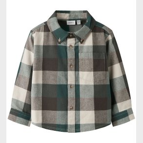 Name It Overshirt - NmmLarry - Turkish Coffee