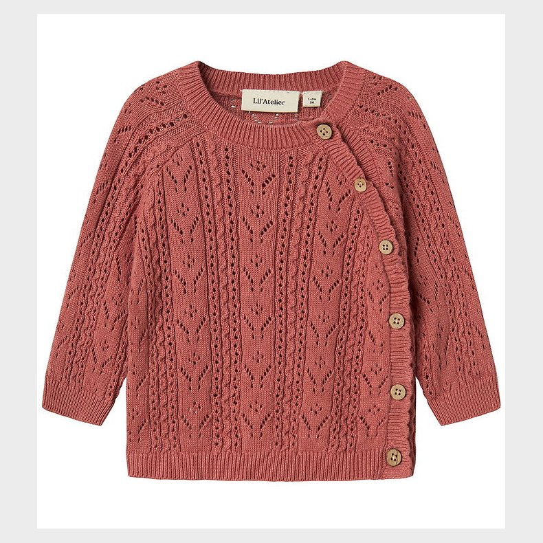 Lil' Atelier Bluse - Strik - NbfKajsa - Withered Rose