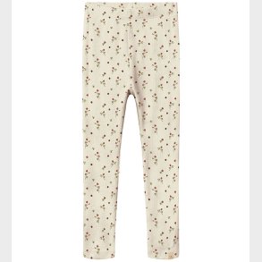 Lil' Aterlier Leggings - Rib - NmfLavo - Turtledove/Clover