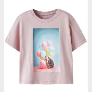 Name It T-shirt - NmfVotea - Lilac/Hegdehog