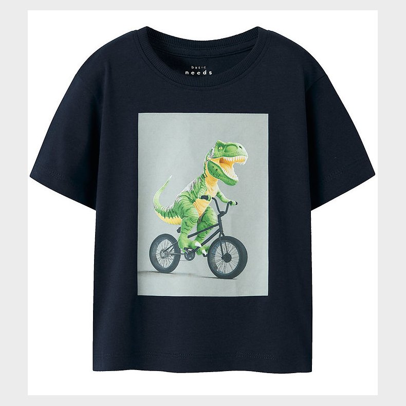 Name It T-shirt - NmmVoto - Navy Blazer/Dino Bike