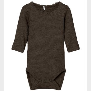 Name It Body l/� - Rib - NbfKab - Delicioso/Melange