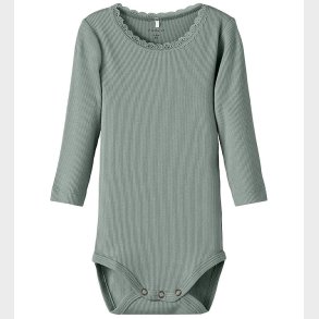 Name It Body l/� - Rib - NkfKab - Slate Gray