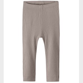 Name It Leggings - Noos - Rib - NbnKab - Satellite Melange