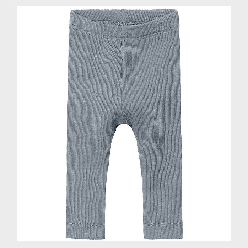 Name It Leggings - Noos - Rib - NbnKab - Tradewinds