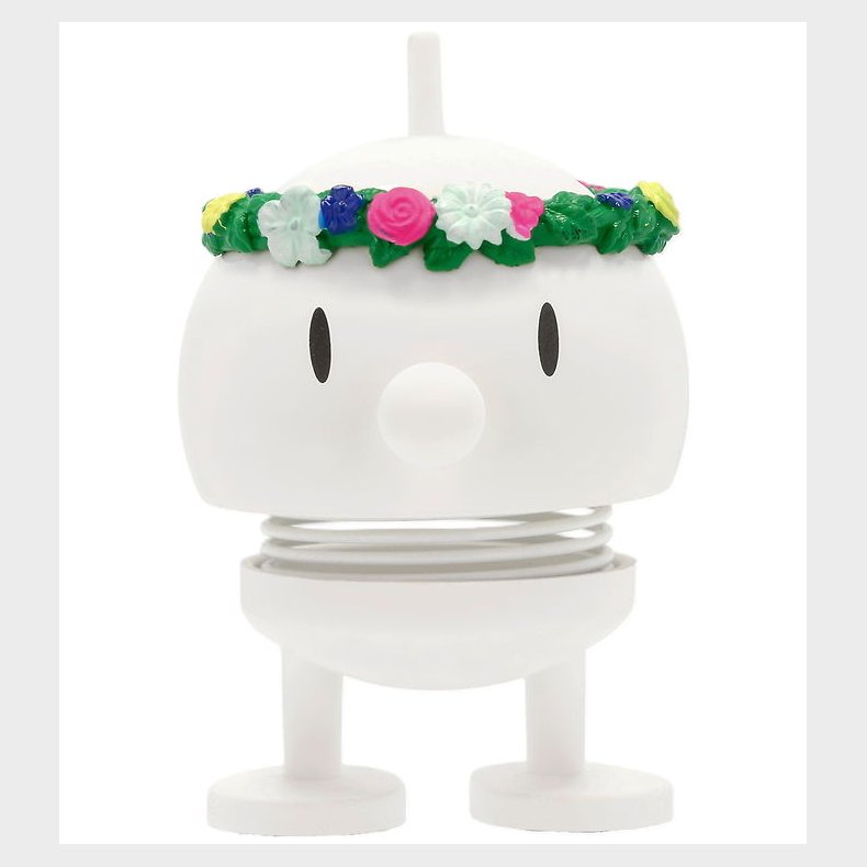 Hoptimist Midsommer Bumble - Small - 7,5 cm - Hvid