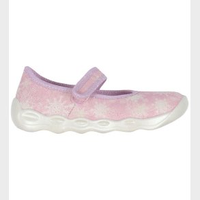 Superfit Ballerina Hjemmesko - Bubble - Rosa/Mehrfarbig