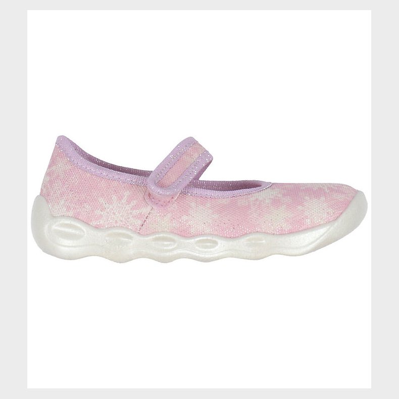 Superfit Ballerina Hjemmesko - Bubble - Rosa/Mehrfarbig