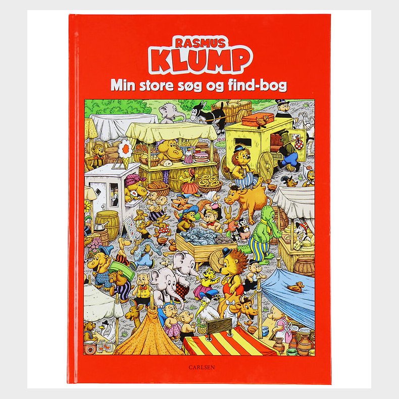 Forlaget Carlsen Bog - Rasmus klump - Min Store Sg Og Find-bog