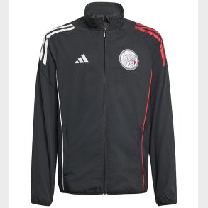 adidas Performance Cardigan - AJAX PRE JKTY - BLACK/WHITE/BOLRED