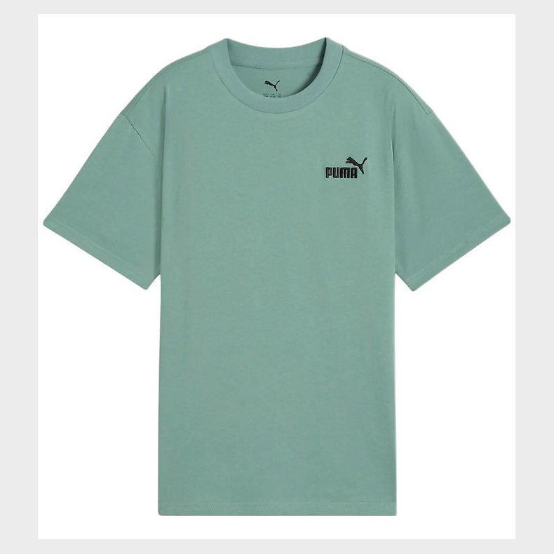 Puma T-Shirt - ESS Small No. 1 Logo Relaxed - Grn