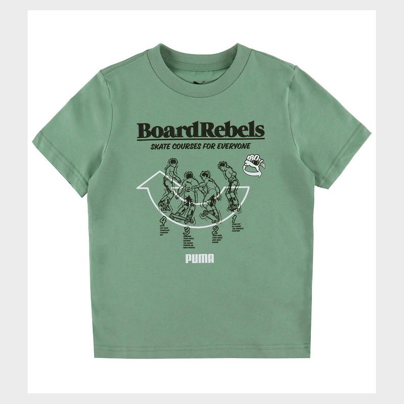 Puma T-Shirt - MID90S Graphic - Grn