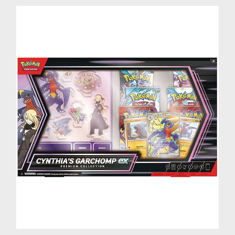 Pokmon Samlekort - Cynthia's Garchomp ex Box - Prem. Collection
