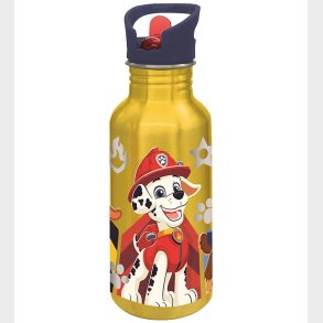 Paw Patrol Drikkedunk - 545 ml - Aluminum - Gul/Bl