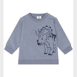 Hust and Claire Bluse - Sofus Triceratops - Blue Flint