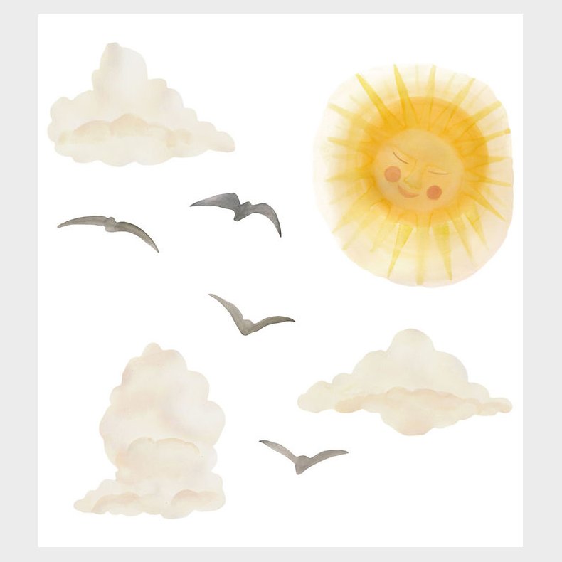 That's Mine Wallstickers - Sol - Gul