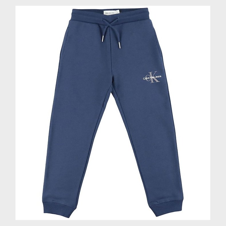 Calvin Klein Sweatpants - Monogram Logo - Blue Jean