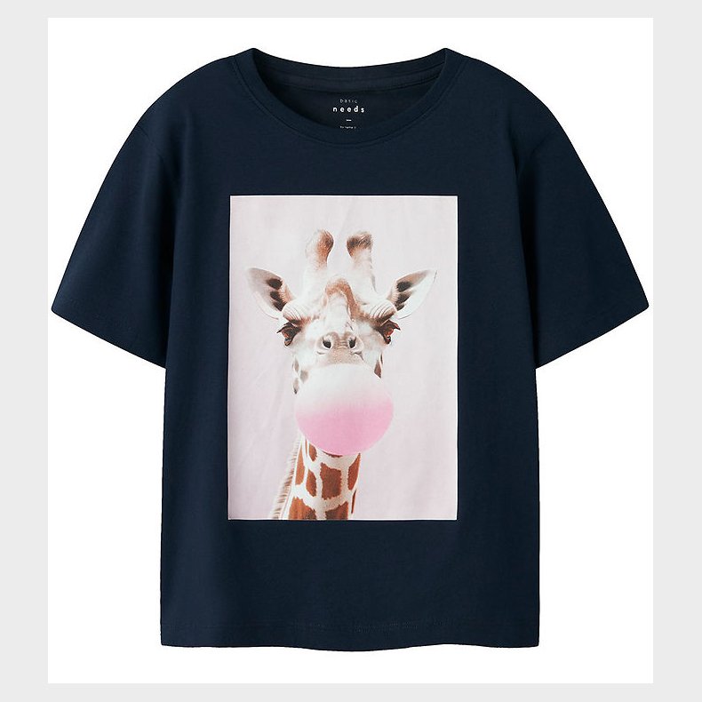 Name It T-shirt - NkfVotea - Navy Blazer/Giraffe